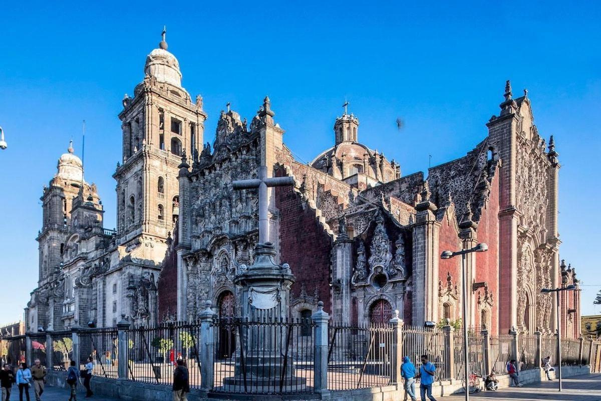 Exclusivo Loft A Pasos Del Zocalo No Lo Pierdas Appartement Mexico-stad Buitenkant foto